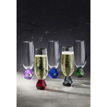 Amethyst Zhara 180ml Champagne Glasses (Set of 2)